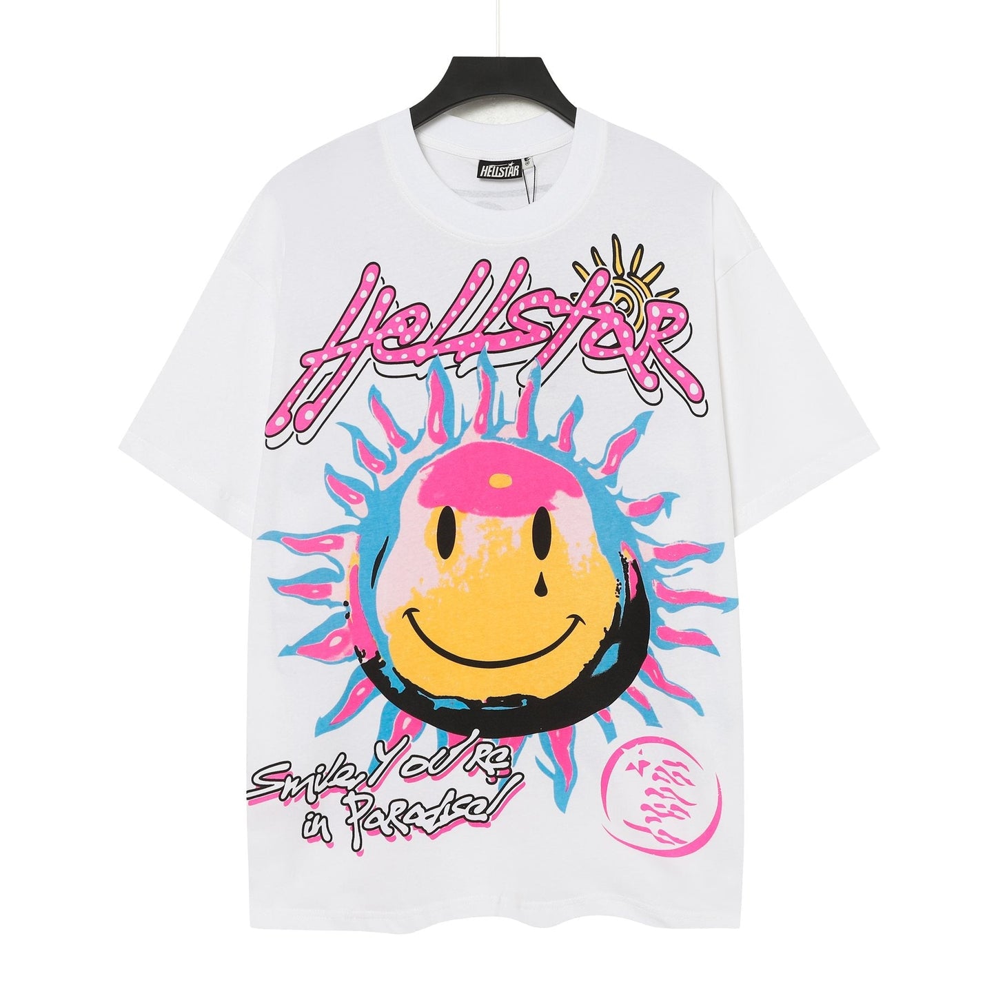 HS Smiley Sun Spiral Graphic T-Shirt ¡ª hero
