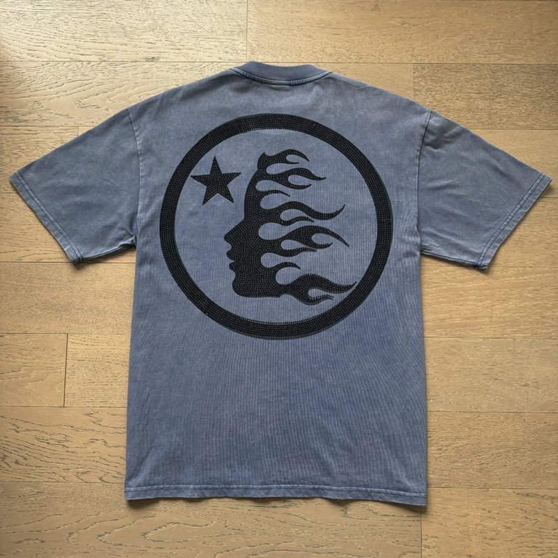 HS Flame Head Star Short-Sleeve T-Shirt ¡ª back