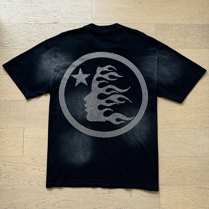 HS Flame Head Star Short-Sleeve T-Shirt ¡ª back