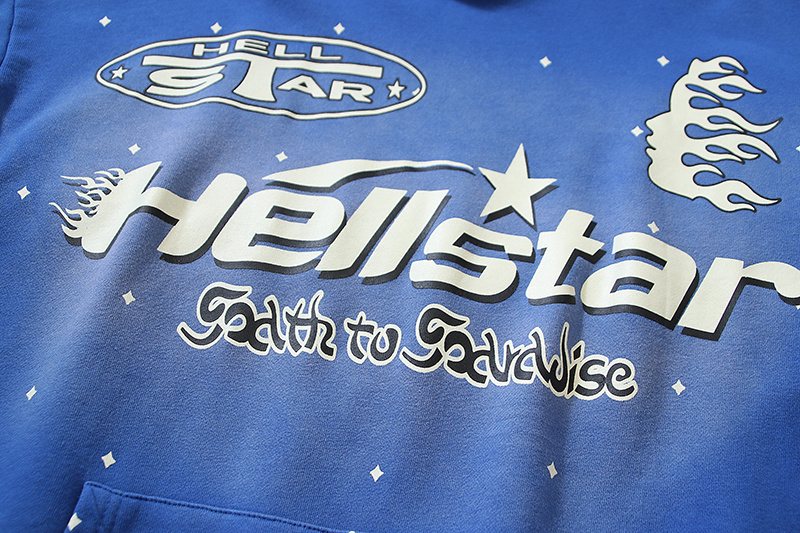 HS Flame Star Graphic Hoodie ¡ª detail