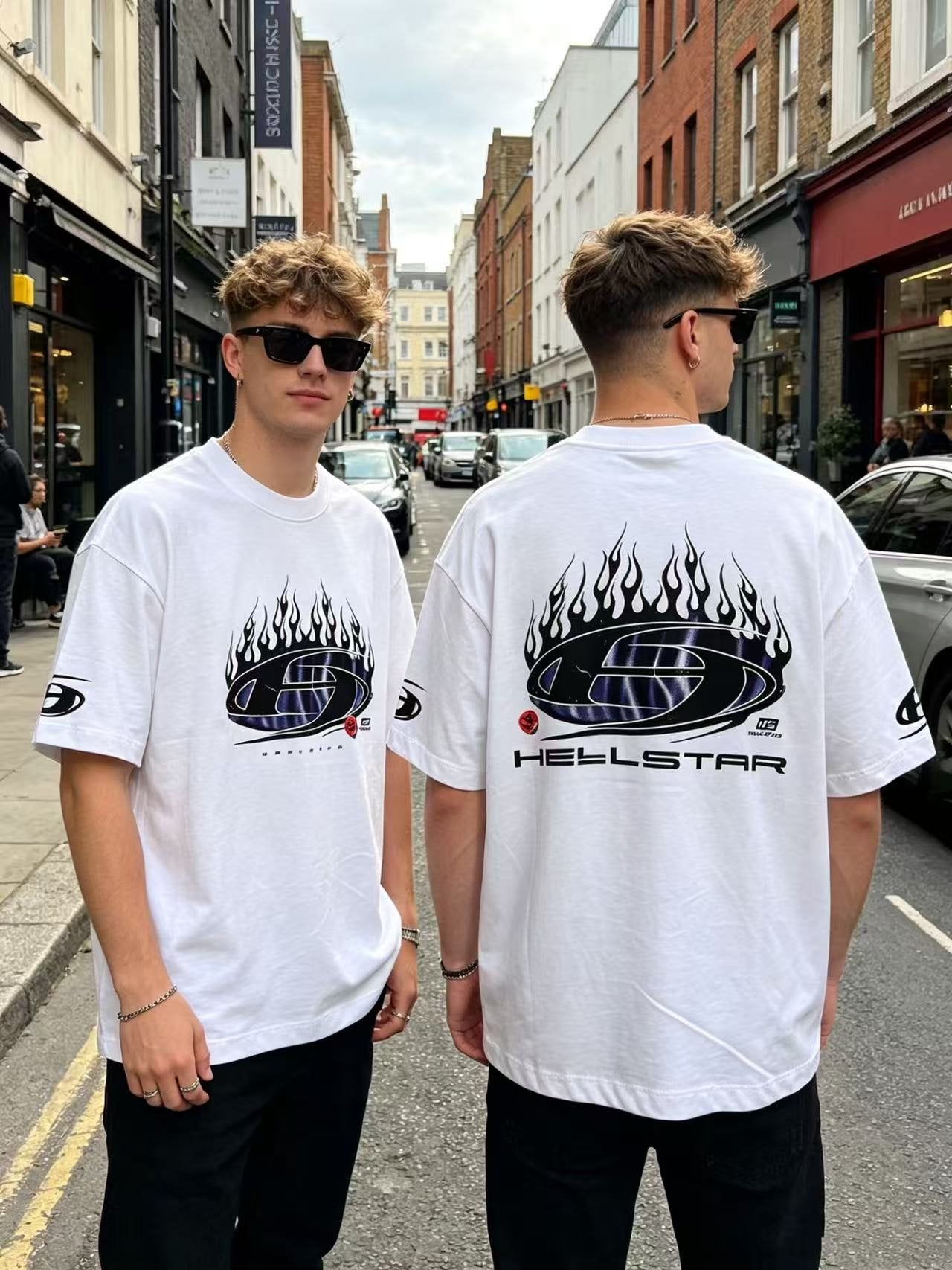 HS Flame Oval Graphic T-Shirt ¡ª context