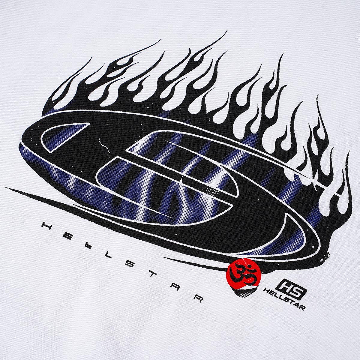 HS Flame Oval Graphic T-Shirt ¡ª detail