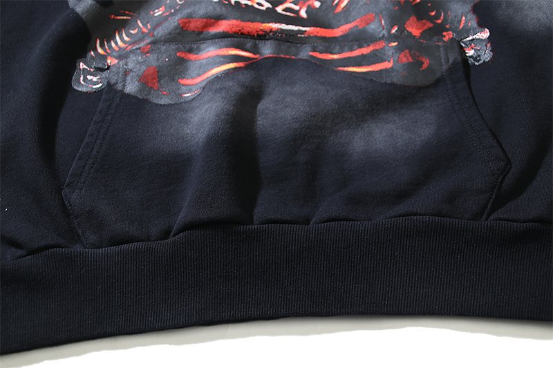 HS Fiery Star Graphic Pullover Hoodie ¡ª detail