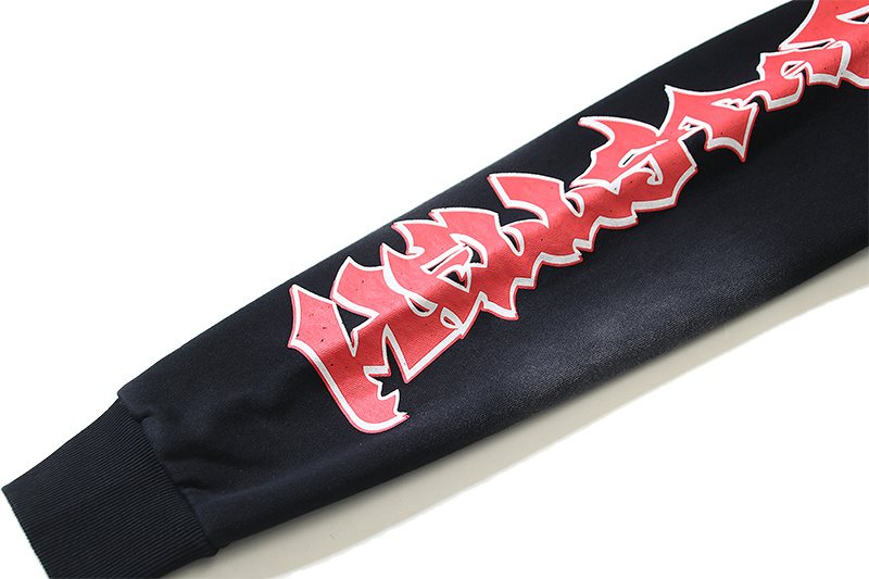 HS Fiery Star Graphic Pullover Hoodie ¡ª detail