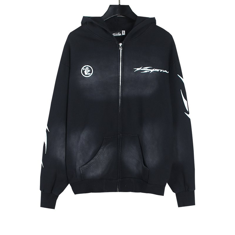 HS Flame-Head Full-Zip Graphic Hoodie ¡ª front