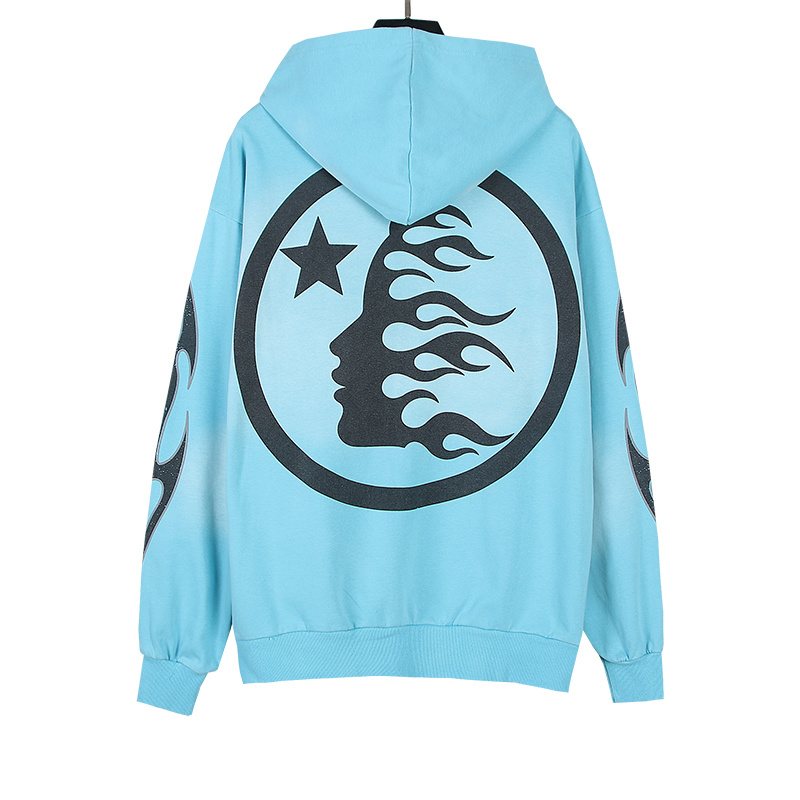 HS Flame-Head Full-Zip Graphic Hoodie ¡ª back