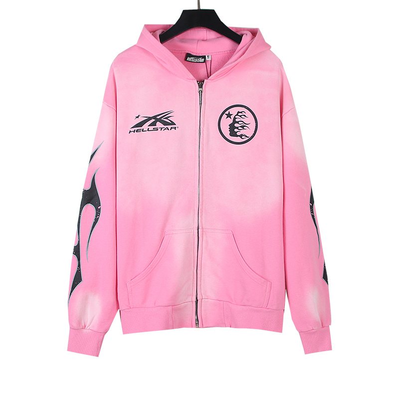 HS Flame-Head Full-Zip Graphic Hoodie ¡ª front