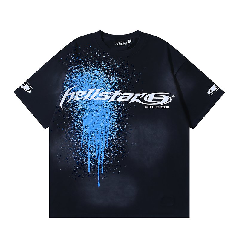 HS Oval Studios Splatter Graphic T-Shirt ¡ª front