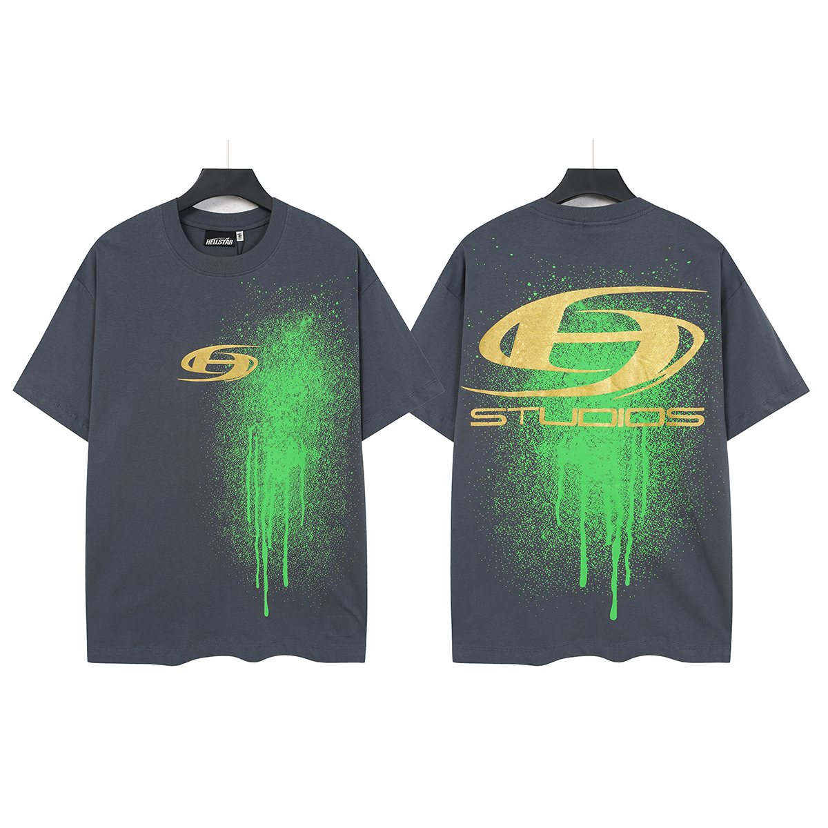 HS Oval Studios Splatter Graphic T-Shirt ¡ª front