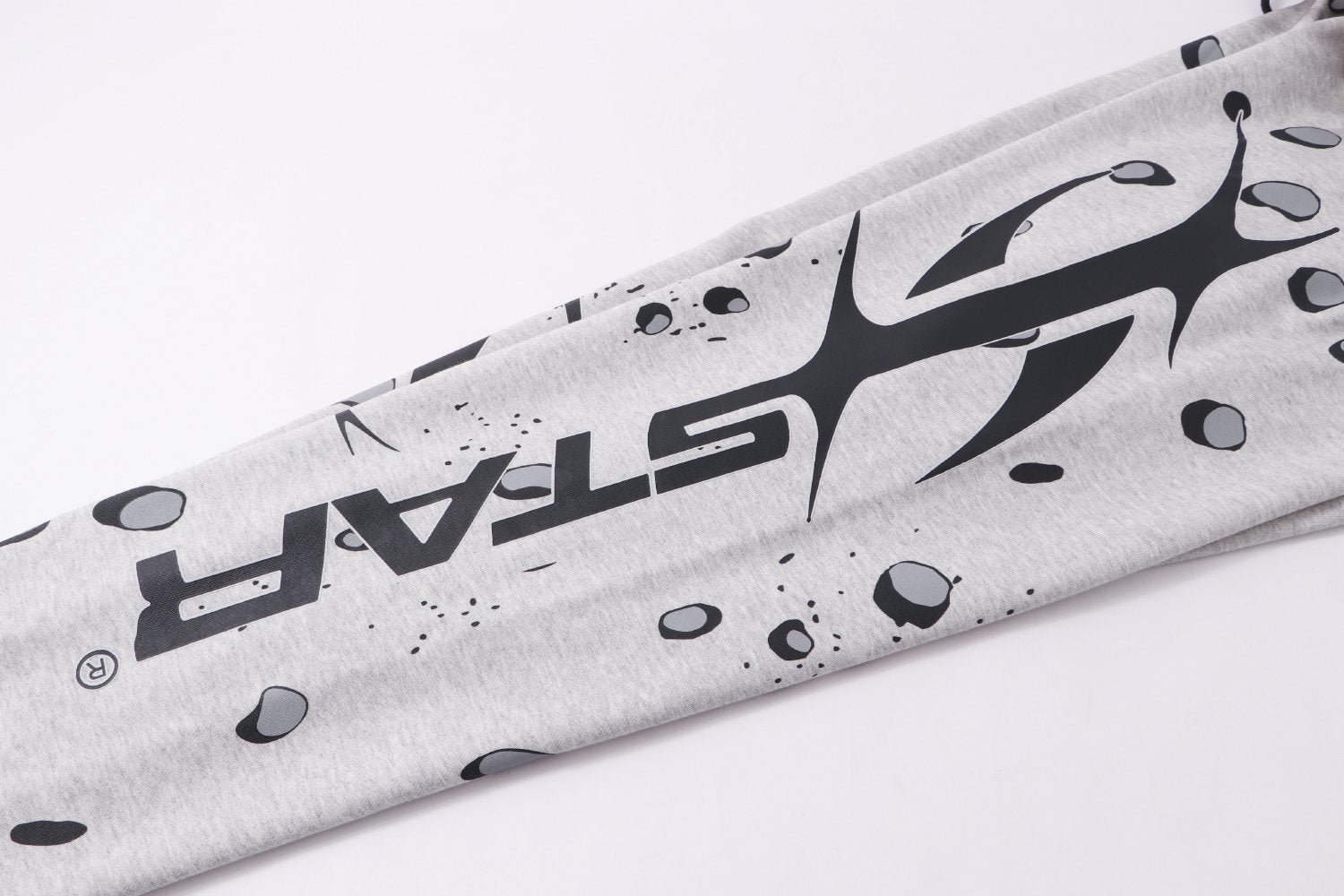 HS 816 Splatter Graphic Sweatpants ¡ª detail