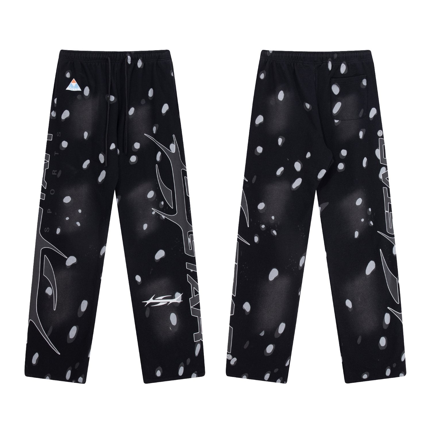 HS 816 Splatter Graphic Sweatpants ¡ª hero