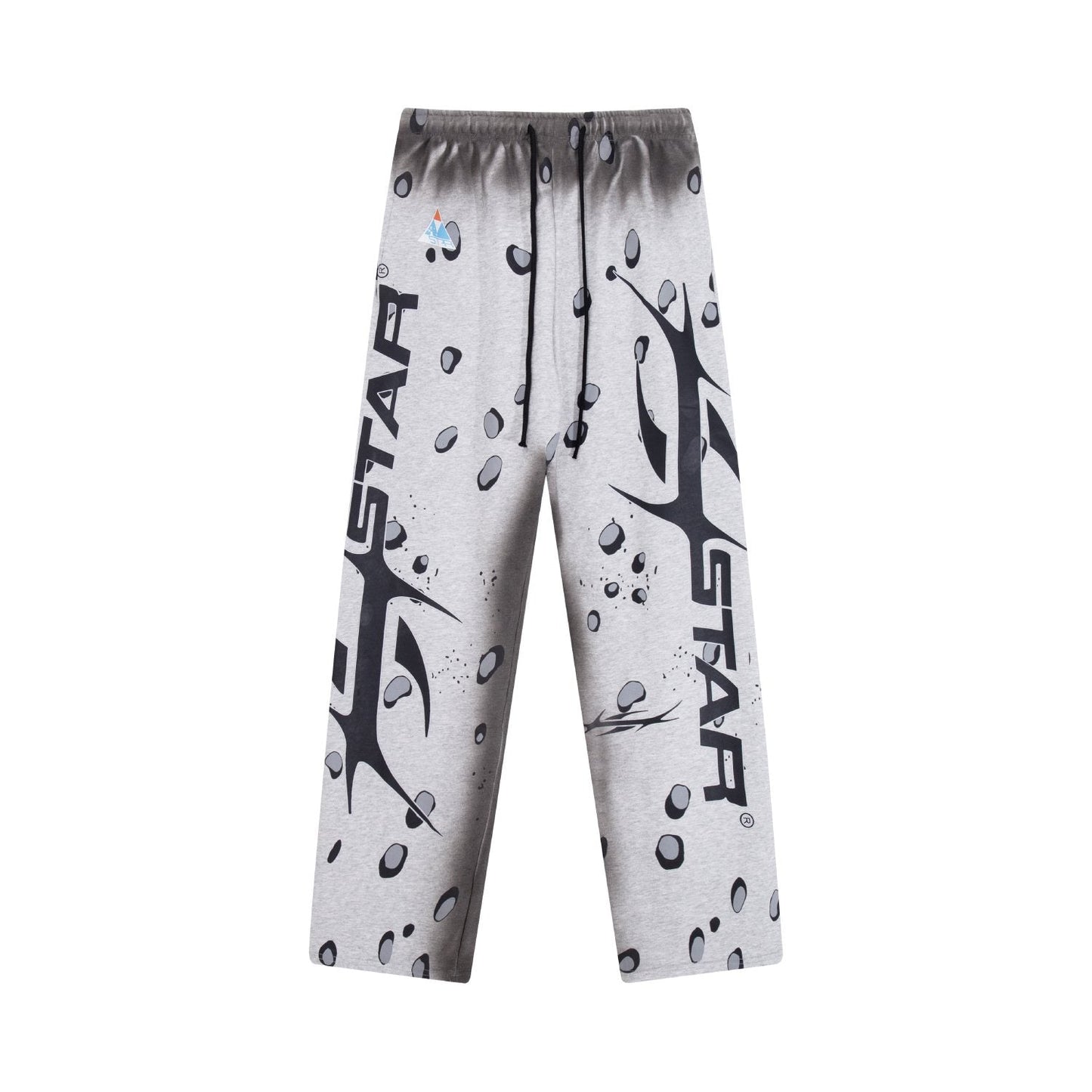 HS 816 Splatter Graphic Sweatpants ¡ª front