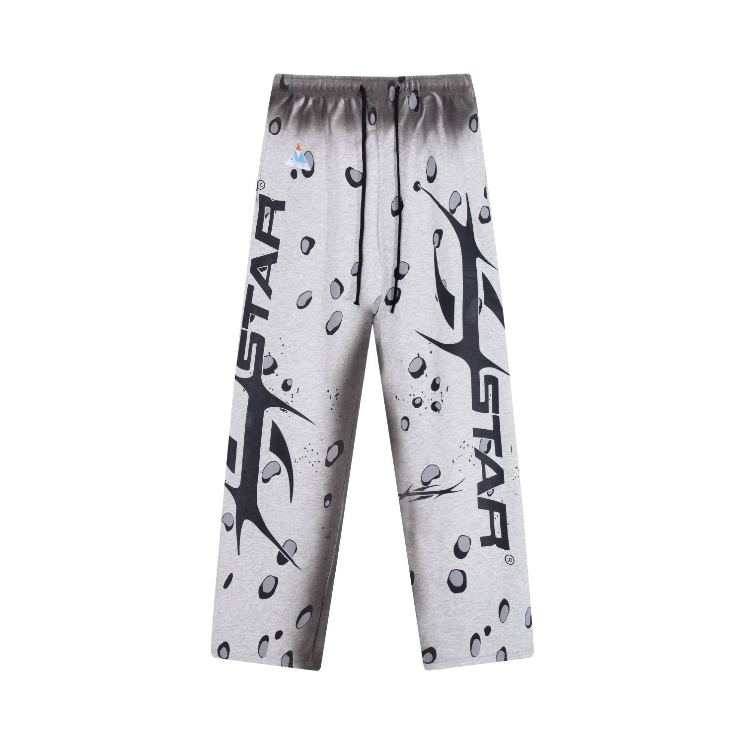 HS 816 Splatter Graphic Sweatpants ¡ª front