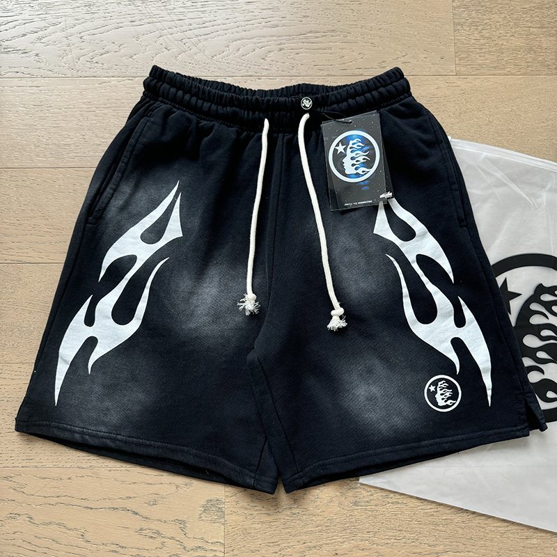 HS Flame Graphic T-Shirt & Shorts Set ¡ª context
